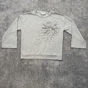 3D Petal Burst Top Large Art to Wear Top Large Floral Scandi Lagom Sculptural